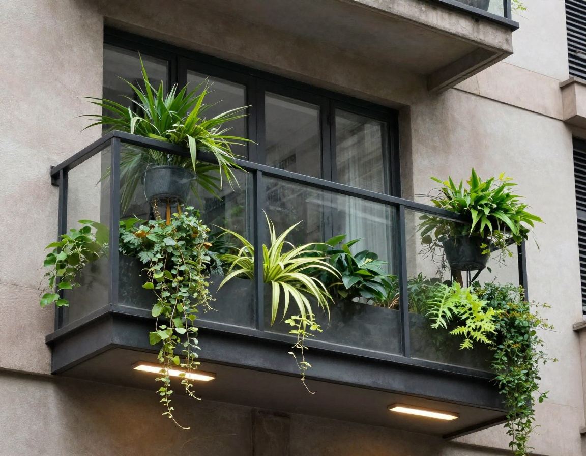 Diseño de balcones urbanos